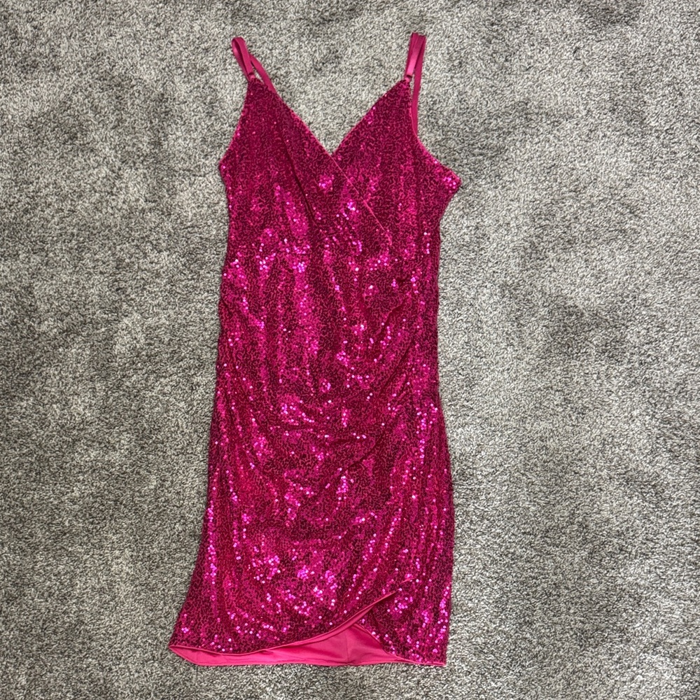 Grace Karin Sequin Pink Dress.